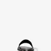 Sandale Hannah cu logo jacquard
