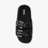 Sandale plate Colby din piele întoarsă și piele Sandale plate Colby din piele întoarsă și piele