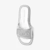 Sandale Suki cu toc metalic și ornament Sandale Suki cu toc metalic și ornament