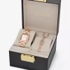 Set cadou ceas și bijuterii Petite Emery auriu-roz Set cadou ceas și bijuterii Petite Emery auriu-roz