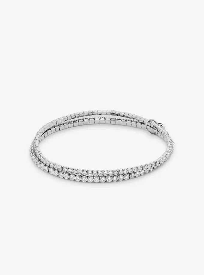 Set cadou cu 3 piese din alamă placată cu metal prețios, cu pavé Set cadou cu 3 piese din alamă placată cu metal prețios, cu pavé