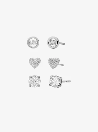 Set cadou de 3 cercei cu zirconiu cubic
