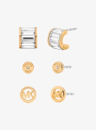 Set cadou de 3 cercei cu zirconiu cubic