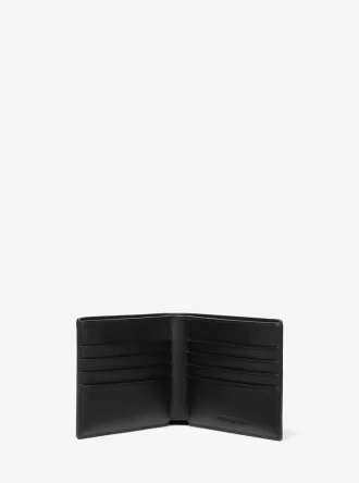 Set cadou portofel și curea cu logo Signature Billfold