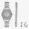 Set de ceas și bijuterii Mini Harlowe cu pavé auriu