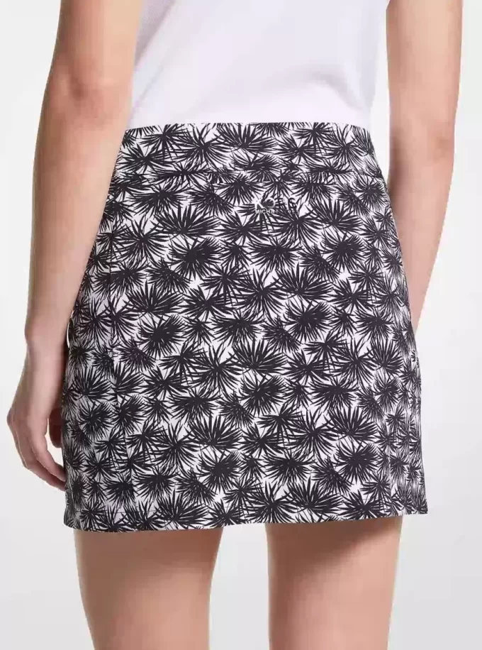 Short din tricot stretch cu imprimeu Golf Short din tricot stretch cu imprimeu Golf