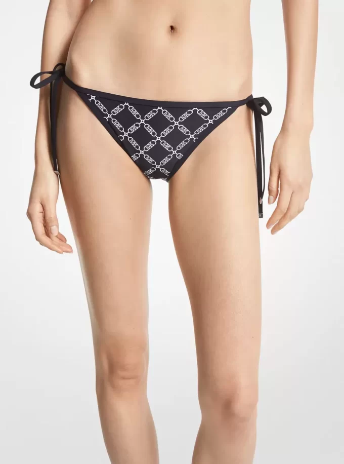 Slip de bikini cu logo Empire Slip de bikini cu logo Empire