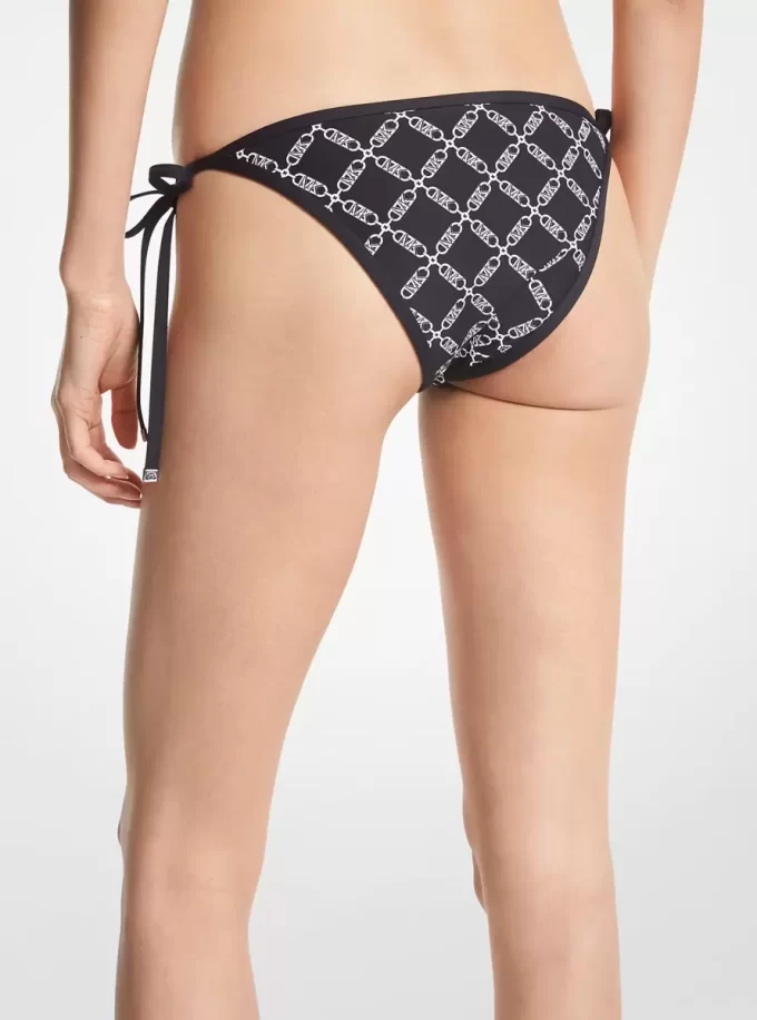Slip de bikini cu logo Empire Slip de bikini cu logo Empire