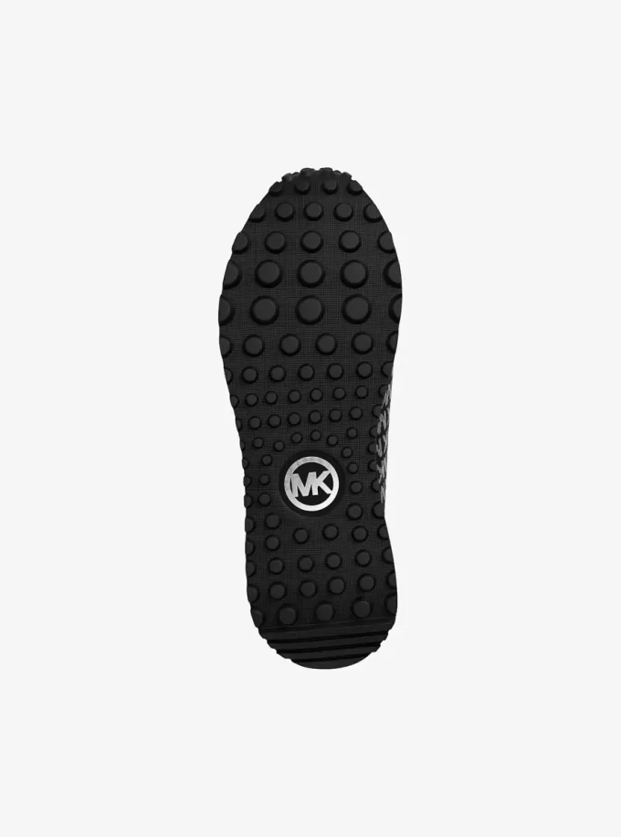 Teniși slip-on tricotați Bodie cu logo metalic Teniși slip-on tricotați Bodie cu logo metalic