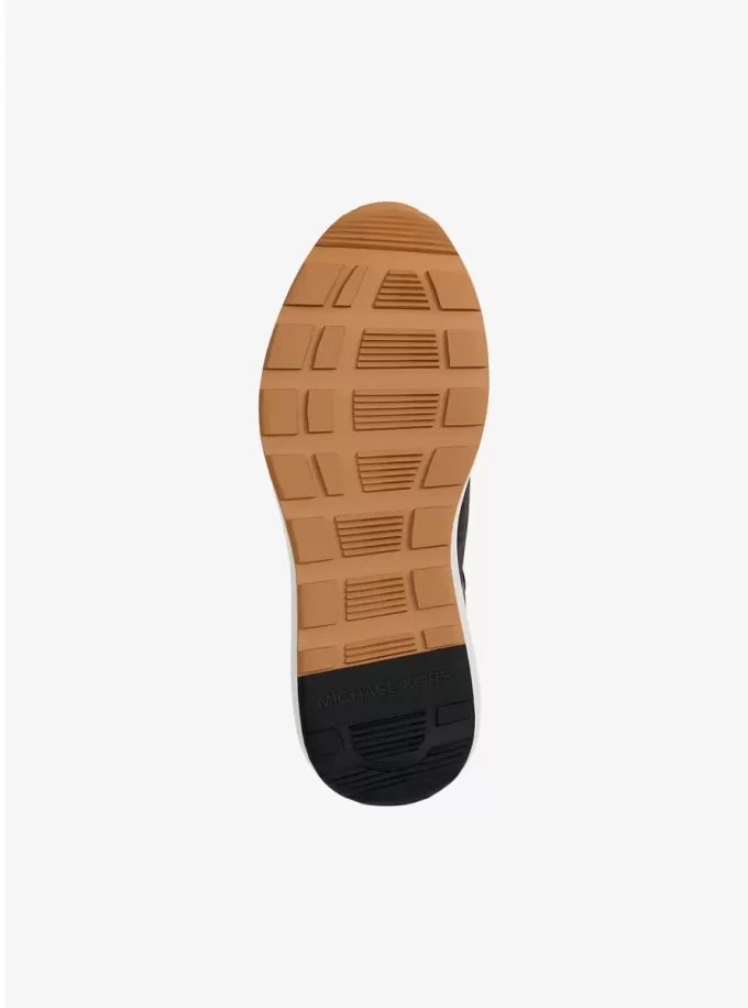 Teniși Trevor din piele și sârmă twill Teniși Trevor din piele și sârmă twill