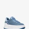Tenișor cu platformă Hayes din denim bicolor Tenișor cu platformă Hayes din denim bicolor