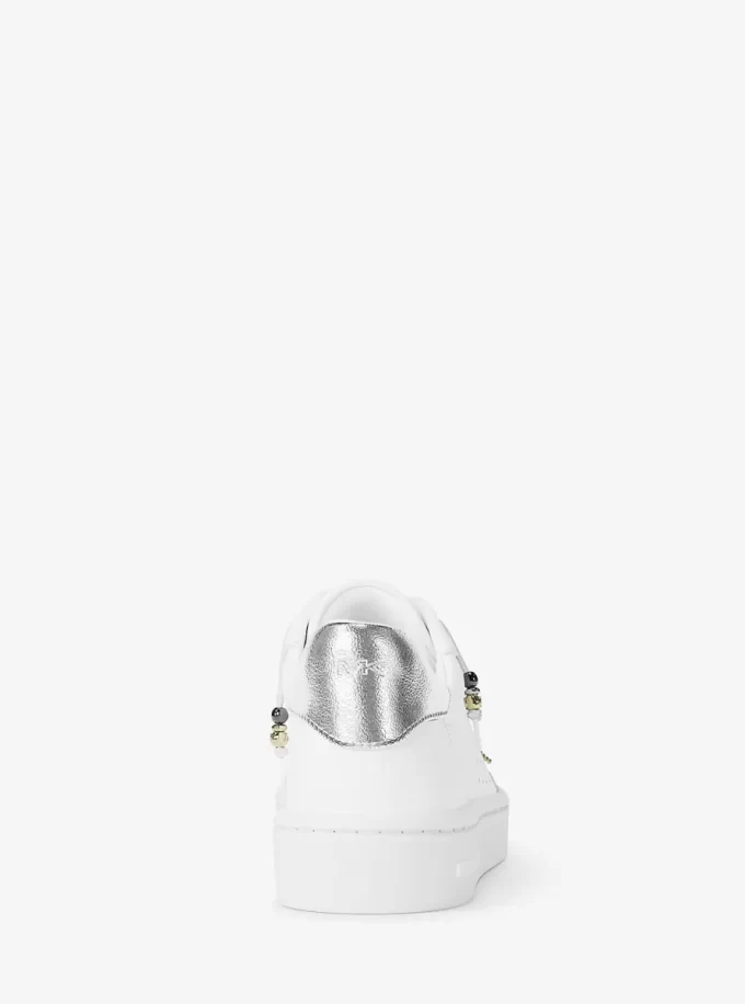 Tenișor din piele cu ornament Scotty Tenișor din piele cu ornament Scotty