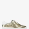 Tenișor Scotty din piele metalică cu ornament Tenișor Scotty din piele metalică cu ornament