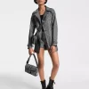 Trench jacquard cu logo MK2000