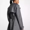 Trench jacquard cu logo MK2000
