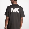 Tricou din bumbac cu logo aplicat Tricou din bumbac cu logo aplicat