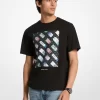 Tricou din bumbac cu logo grafic Tricou din bumbac cu logo grafic