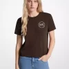 Tricou din bumbac organic cu logo decorativ Tricou din bumbac organic cu logo decorativ