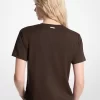 Tricou din bumbac organic cu logo decorativ Tricou din bumbac organic cu logo decorativ