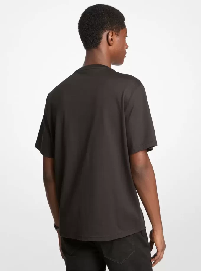 Tricou grafic din bumbac Tricou grafic din bumbac