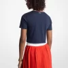 Tricou pentru bebeluși din bumbac cu ornament