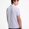 Tricou polo din bumbac cu imprimeu geometal