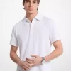 Tricou polo din bumbac elastic Tricou polo din bumbac elastic