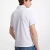 Tricou polo din bumbac elastic Tricou polo din bumbac elastic