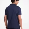 Tricou polo din bumbac și plasă