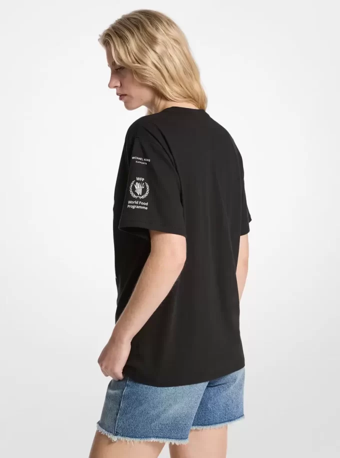 Tricou din bumbac Watch Hunger Stop