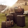 Geantă de weekend Bedford Travel extra-large cu logo și dungi