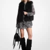 Vestă din imitație de shearling Vestă din imitație de shearling