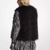 Vestă din imitație de shearling Vestă din imitație de shearling